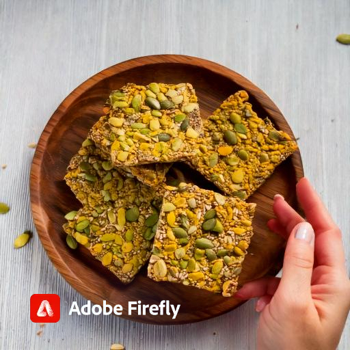 Bio-Kürbiskern Protein Cracker